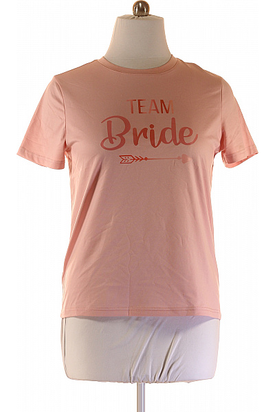 Dámské Tričko s Potiskem Růžové Vel. L | Unimoda | obrázek 2