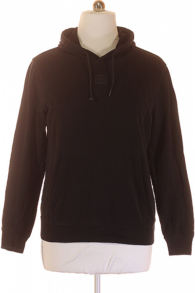 Hugo Boss Pánská Mikina Bez Zapínání Černá