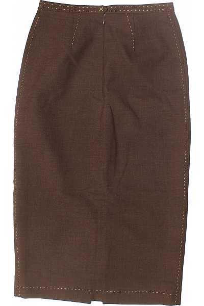Whistles Sukně Vlněná Hnědá