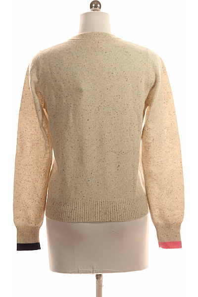 Dámský Pulovr Kašmírový Béžový Vel. XS