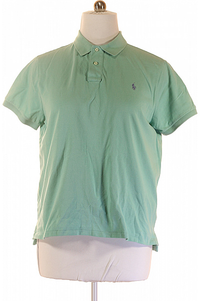 Pánské Tričko S Límečkem Zelené Ralph Lauren Vel. XL