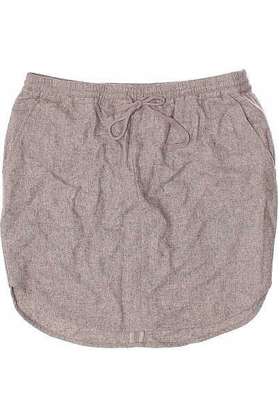 Sukně Vlněná Šedá SECOND FEMALE Vel. S