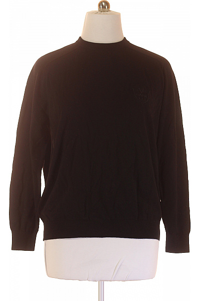 VERSACE Pánský Svetr Černý