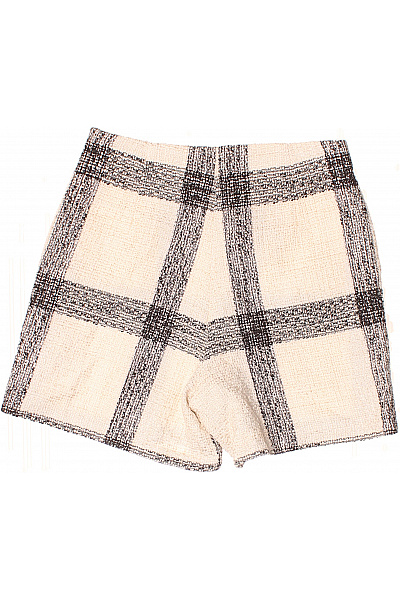 Dámské šortky Černobílé ZARA Second hand Vel. XS | ZARA | obrázek 3