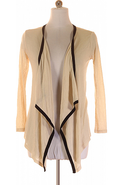 Zanzea Dámský béžový kardigan lehký volný asymetrický elegantní bez zapínání Velikost M | Zanzea | obrázek 2