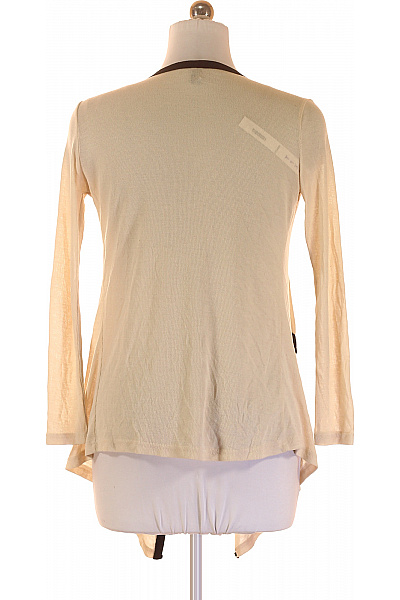 Zanzea Dámský béžový kardigan lehký volný asymetrický elegantní bez zapínání Velikost M | Zanzea | obrázek 3