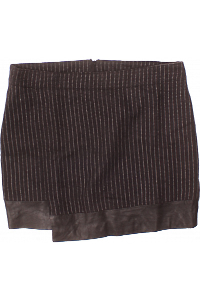 Balonová  Sukně Černobílá SECOND FEMALE Second hand Vel. M