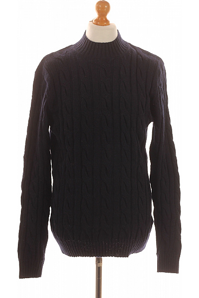 Pánský Svetr Modrý Vel. M | LAWRENCE GREY | obrázek 2