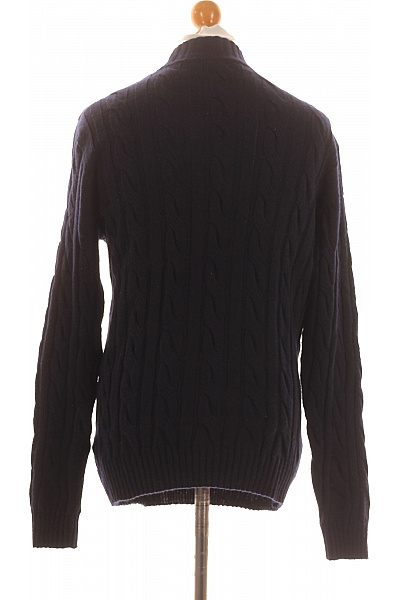 Pánský Svetr Modrý Vel. M | LAWRENCE GREY | obrázek 3