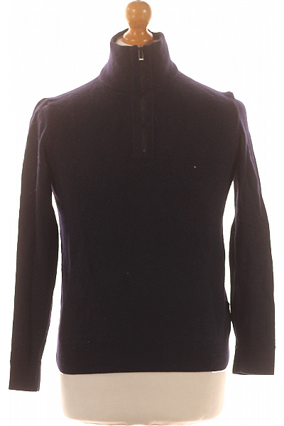 Hugo Boss Pánský Svetr Vlněný Modrý Vel. M | Hugo Boss | obrázek 2