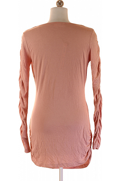 Jednoduché Dámské Tričko Růžové Vel. 36/38 | BODY FLIRT | obrázek 3