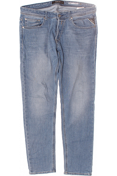 Pánské Rovné Džíny Modré REPLAY Vel. 33/32