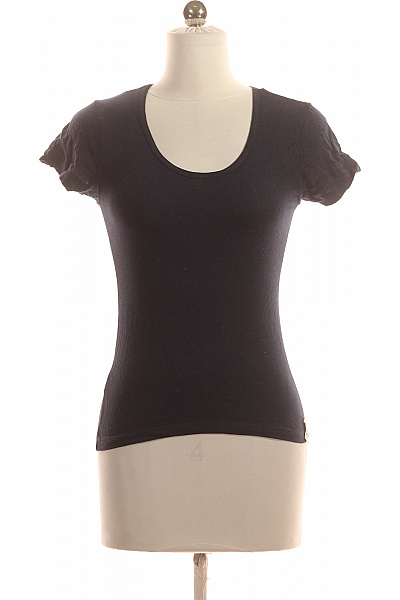 Jednoduché Dámské Tričko Modré