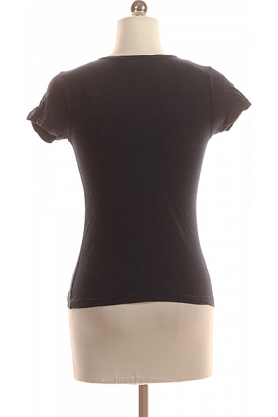 Jednoduché Dámské Tričko Modré