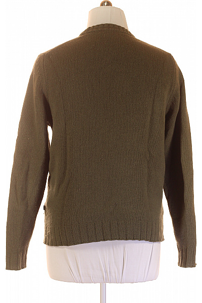 MAERZ Pánský Pulovr Vlněný Khaký Second hand Vel. 50 | MAERZ | obrázek 2