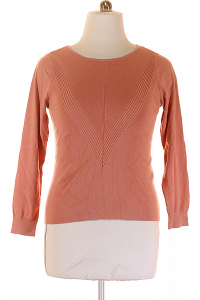 COMMA Dámský Pulovr Růžový Vel. 44