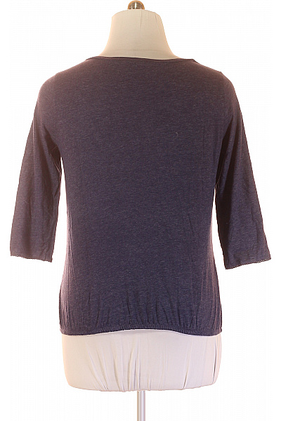 Jednoduché Dámské Tričko Modré GEORGE. Second hand Vel.  44 | GEORGE. | obrázek 3