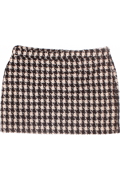 Sukně Černobílá MANGO Second Hand Vel. 38