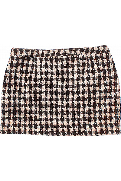 Sukně Černobílá MANGO Second hand Vel. 38