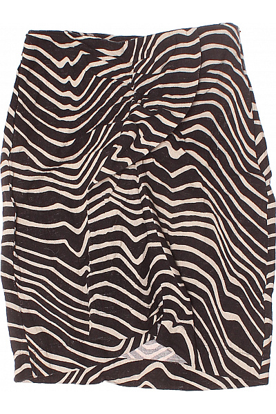 Balonová  Sukně Černobílá MANGO Vel. S