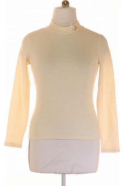 Jednoduché Dámské Tričko Béžové VILA Vel. L