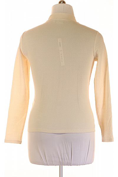 Jednoduché Dámské Tričko Béžové VILA Vel. L