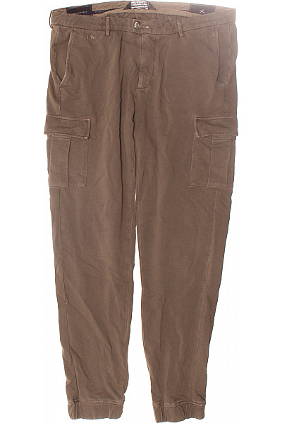 Pánské Kalhoty Kapsáče Khaki Tramarossa Vel. 38