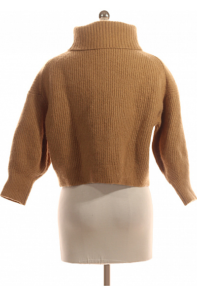 S.OLIVER Dámský Svetr Vlněný Hnědý Vel. 36