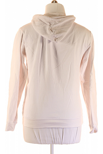 VOGEL WUID Pánská Mikina Bez Zapínání Bílá Second hand Vel. M