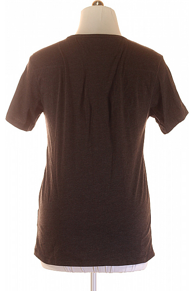 BRAVE SOUL Jednoduché Pánské Tričko Černé Vel. XL