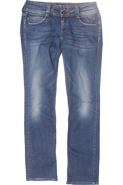 Bootcut Dámské Džíny Modré Pepe Jeans Vel. 30/32