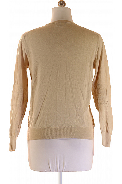 Dámský Pulovr Vlněný Béžový HACKETT Vel. L