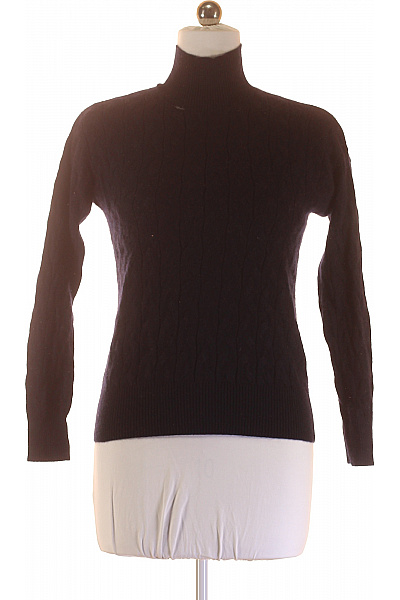 Dámský Rolák Kašmírový Modrý Vel. M