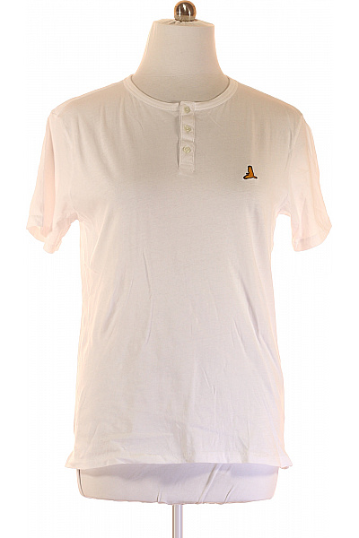 Pánské Tričko Bílé BRAVE SOUL Vel. XL