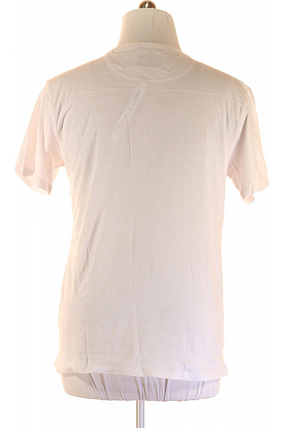 Pánské Tričko Bílé BRAVE SOUL Vel. XL