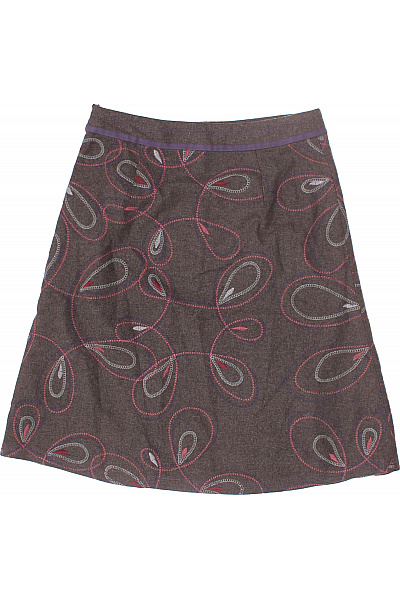 White Stuff  Sukně áčková Vlněná Šedá