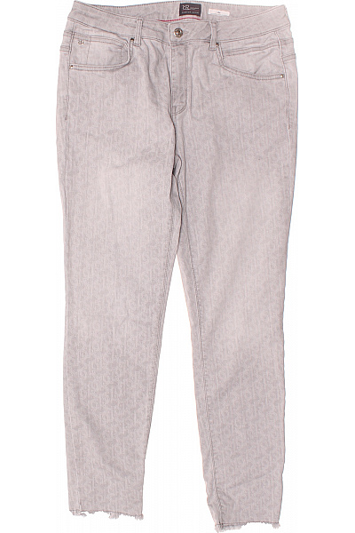 PREMIUM Boyfriend Dámské Džíny Šedé Second Hand Vel. 40