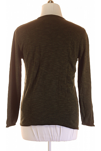 Pánský Pulovr Zelený Knowledge Cotton Apparel Vel. L