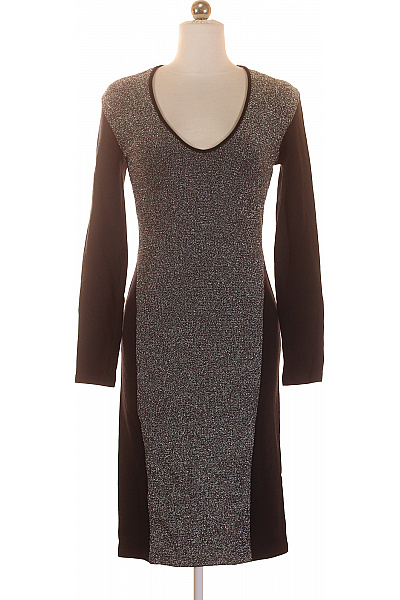 Pouzdrové šaty  Šaty Stříbrné Second hand