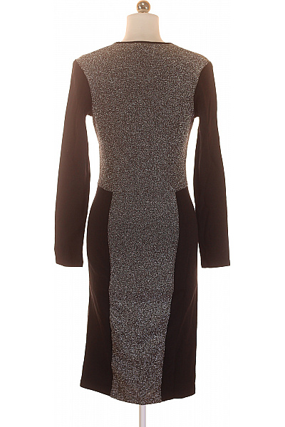 Pouzdrové šaty  Šaty Stříbrné Second hand