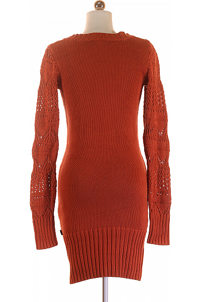 OBJECT  Šaty Pletené Hnědé Vel. S