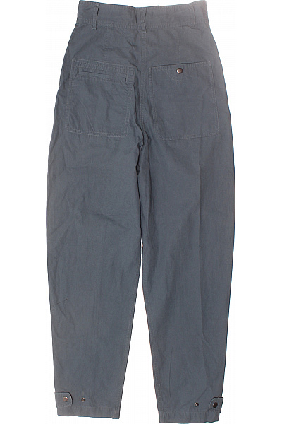 Dámské Kalhoty s Vysokým Sedem Zelené ISABEL MARANT Vel. 34