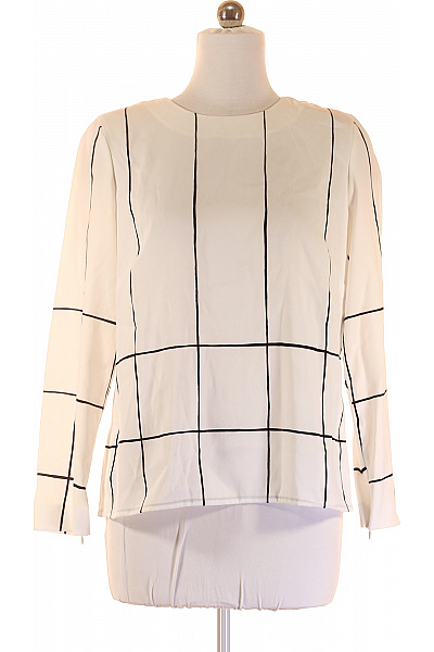 Vzorovaná  Halenka Černobílá MADELEINE Vel. M