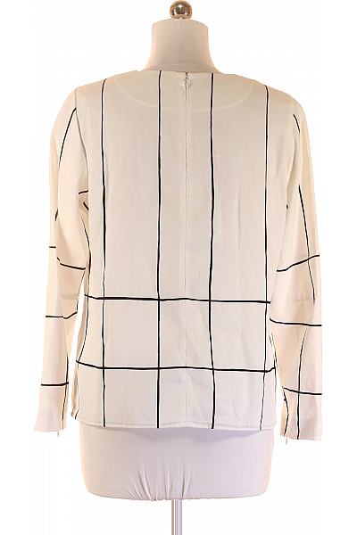 Vzorovaná  Halenka Černobílá MADELEINE Vel. M