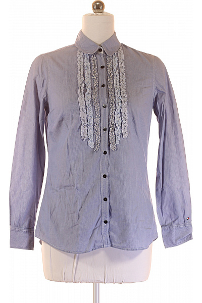 TOMMY HILFIGER Společenská Dámská Košile Modrá