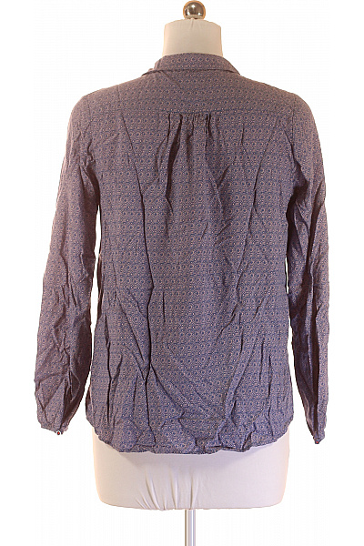 SAINT TROPEZ Vzorovaná  Halenka Modrá Vel. M