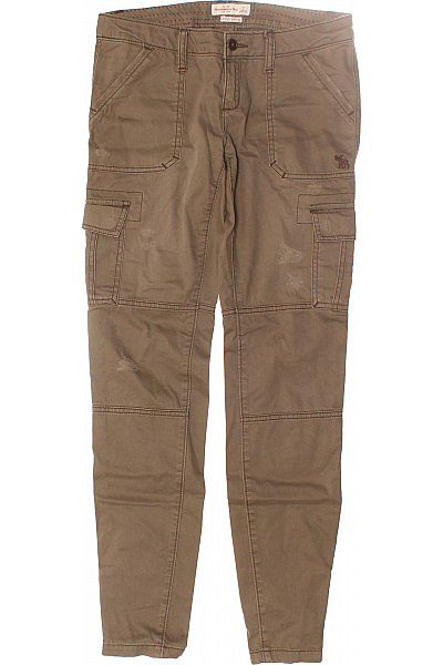 Dámské Kalhoty Kapsáče Zelené Abercrombie&Fitch
