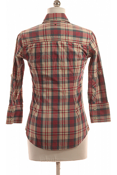 SUPERDRY Kostkovaná Dámská Košile Barevná Vel. XS