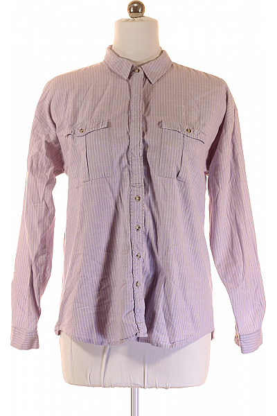 Next Vzorovaná Dámská Košile Fialová Second hand Vel. 42