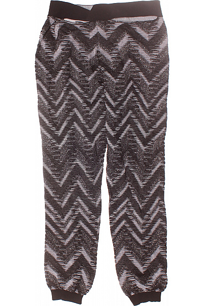 MISSONI Sportovní Dámské Kalhoty Černobílé Second hand Vel. XL